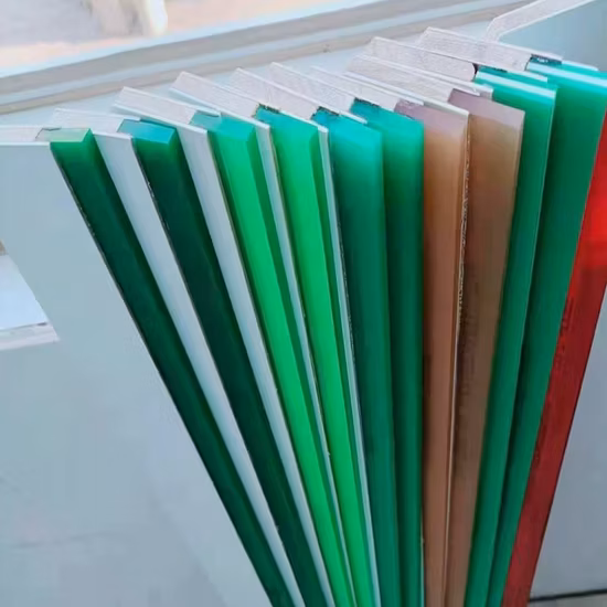 Screen Printing Alu Handle Polyurethane Squeegee Blade