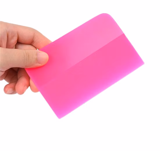 Pink Color Frosted Edge 80A PU Squeegee on Sale for Window Cleaning