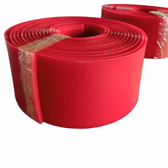 Wholesale PU Plastic Sheet Customized Orange Color 6mm Thickness