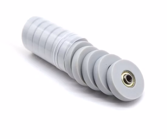 Non Standard Bearing PU Coating Wheel for Treadmill Machine Use on Pet