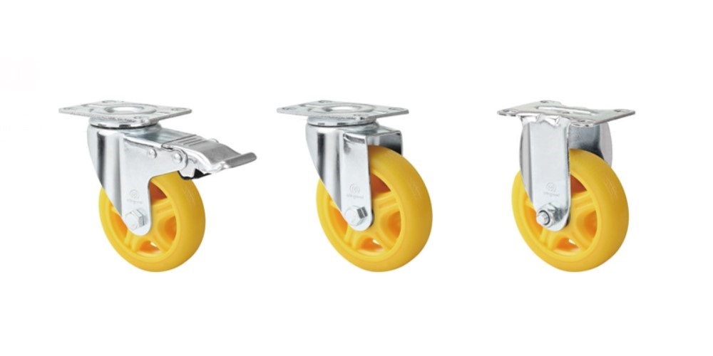 China Factory Directly Supply 3inch PU Caster PVC Caster for Trolley and Furniture Equipment