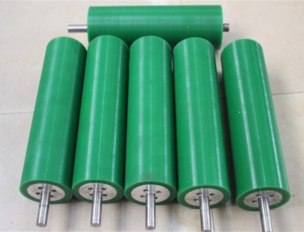 Hot Sale Well Made PU Rubber Roller Customized Various Pattern