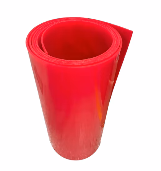 Bulk Supply Red Color Plastic Sheet in Roll for Industrial Buffering Liners