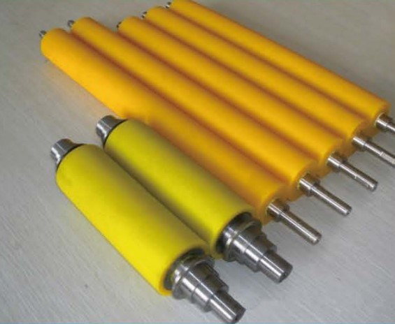 Factory Supply Based on Drawings Any Color Silicon Rubber Polyurethane Roller for Ceramic Machinery Accessory