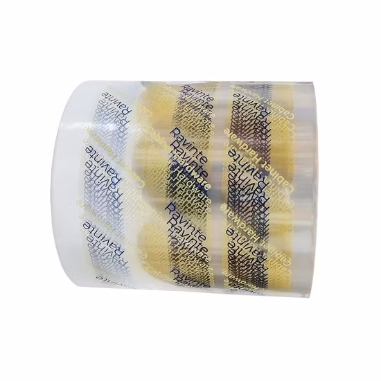 Customized BOPP Plastic Film Roll Hardware Materials Packaging Laminated Film Roll