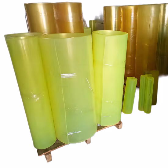 Multi-Color Customized High Tensile Strength Elastic PU Sheet Big Quantity Supply