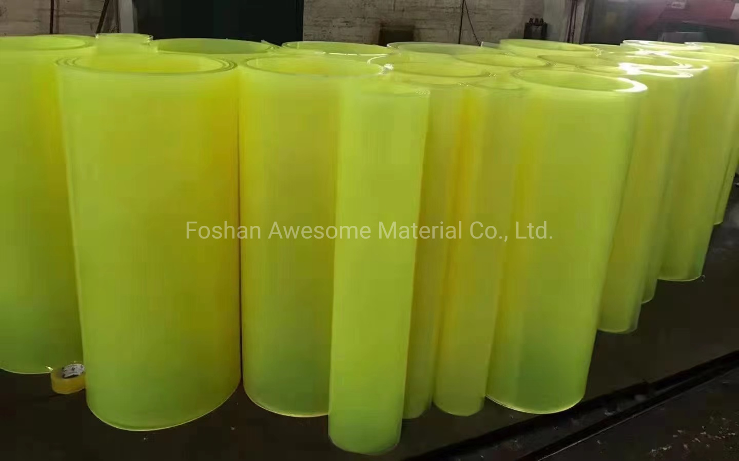 0.5mm Polyurethane Flexible Transparent Natural Raw Material Colored Clear Plastic Flexible Resistant PU Sheet