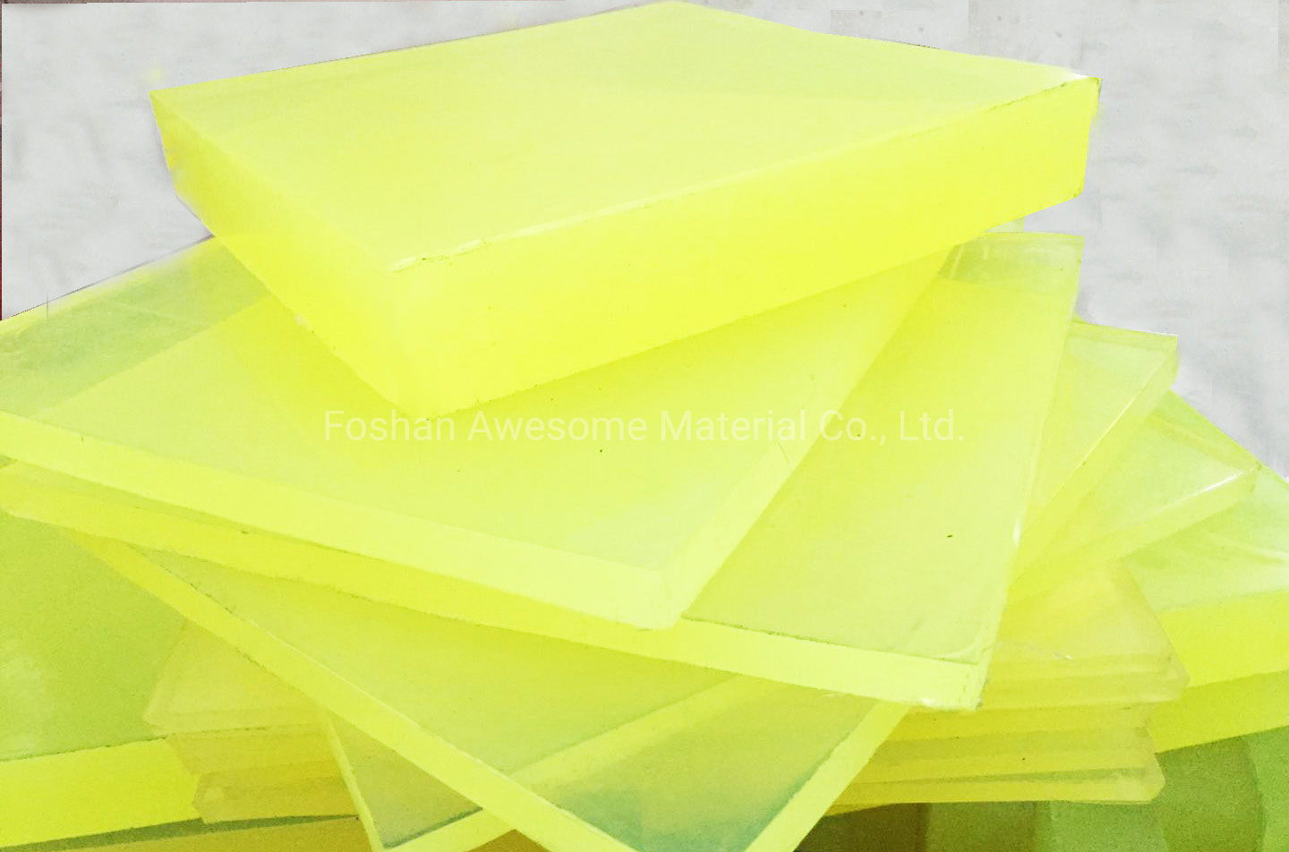 0.5mm Polyurethane Flexible Transparent Natural Raw Material Colored Clear Plastic Flexible Resistant PU Sheet