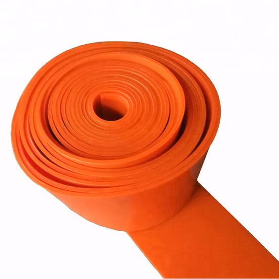 Wholesale PU Plastic Sheet Customized Orange Color 6mm Thickness