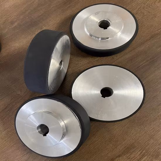 China Factory Directly Sell PU Wheel PU Roller Rubber Coating Any Size Roller Hardness Range 20-98A