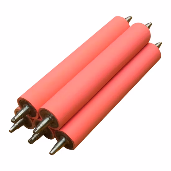 Manufacturers Sell Polyurethane Rubber Roller High Temperature Rubber Roller Custom Specifications