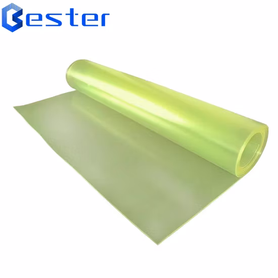 Softy 75A Polyurethane Sheet Clear Rubber Mat