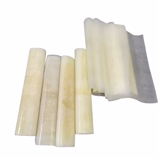 Softy 55A Milky Color Polyurethane Sheet Customized