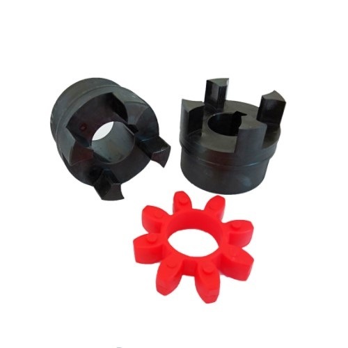 Metal Rotexion Type Gr / Ge Flexible Shaft Coupling with PU or Rubber Spider Elastic Element Jaw Couplings