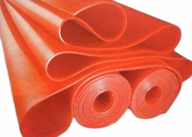 Wholesale PU Plastic Sheet Customized Orange Color 6mm Thickness