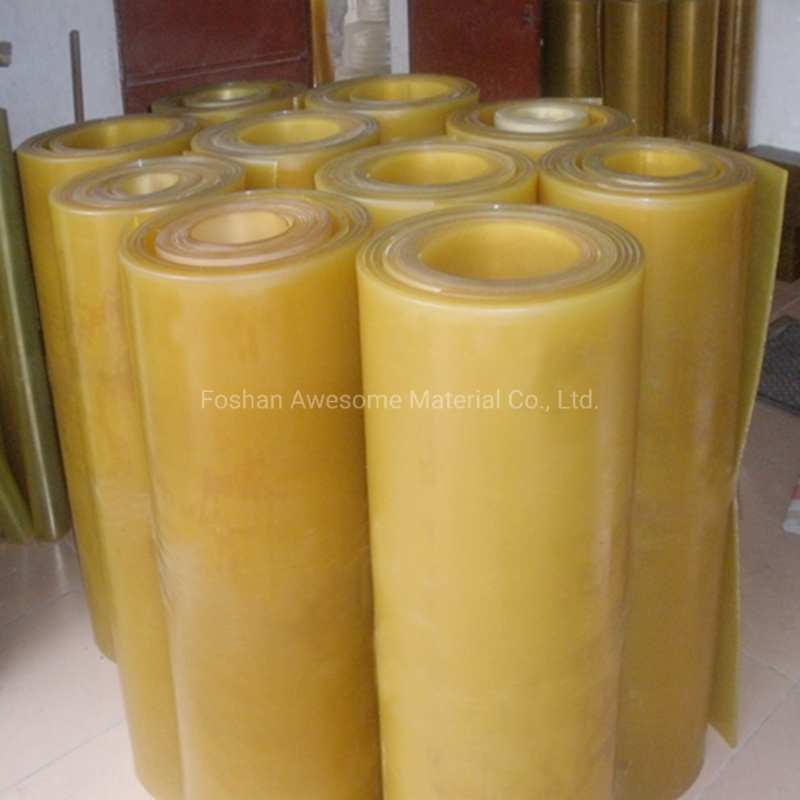 Brown Color 8mm Thickness Polyurethane Sheet PU Clear Plastic Sheet