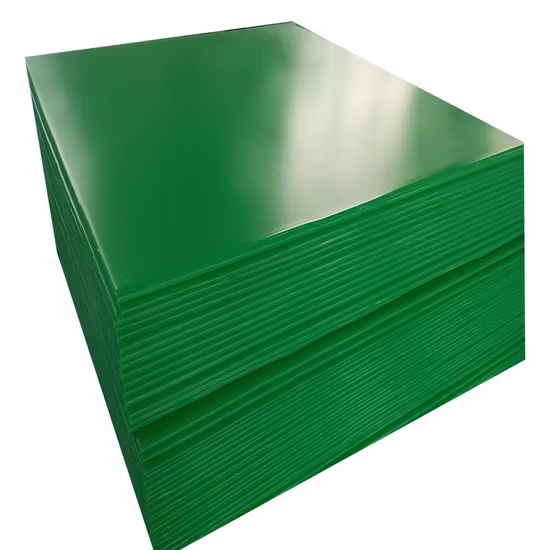 Chemical-Resistant Customized Green Color TPU Sheet 1mm Thickness