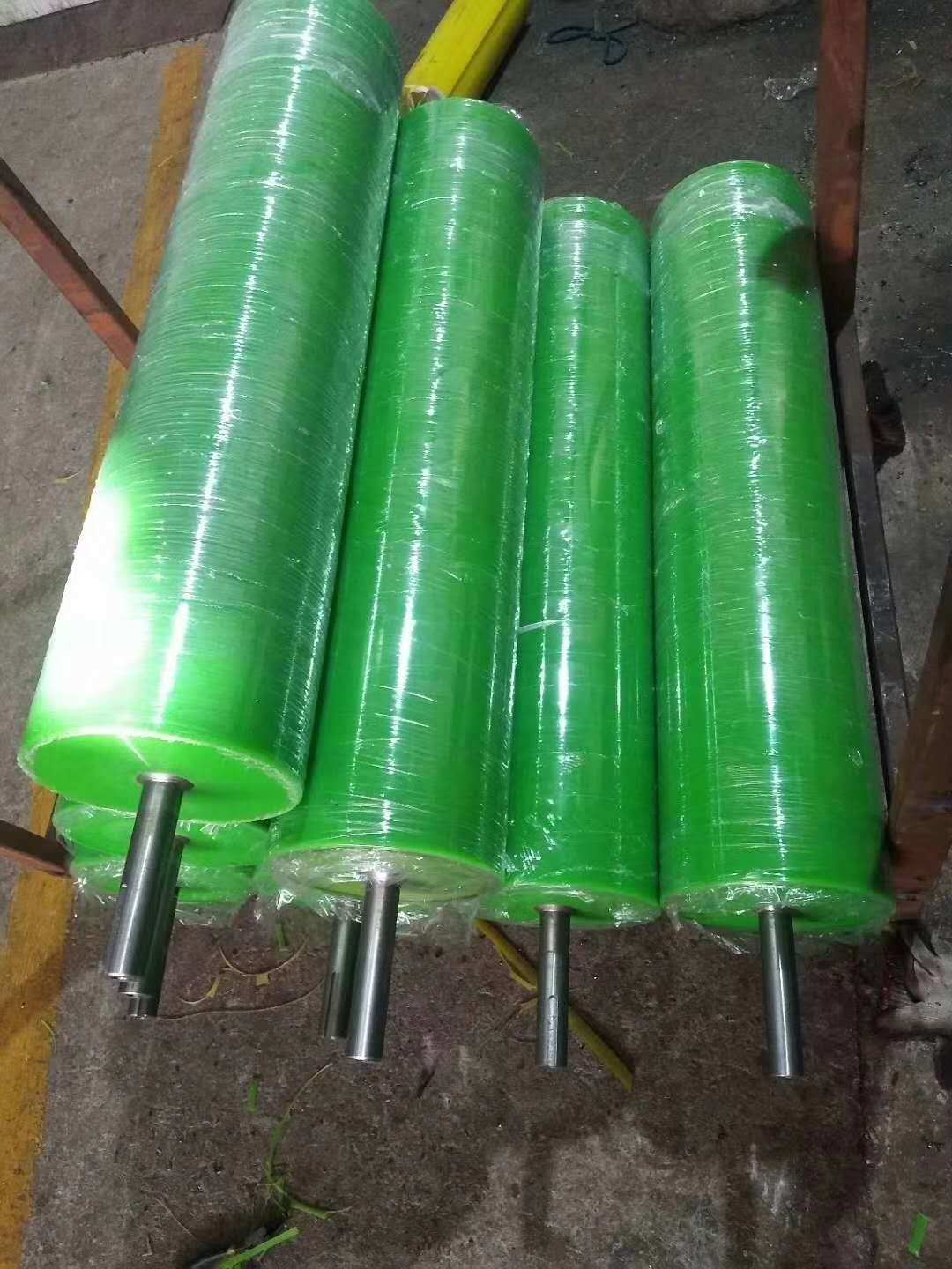 Hot Selling Factory Supply PU Laminating Trailer Plastic Rubber Roller