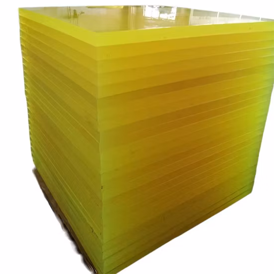 Regular 85A PU Plate Rubber Sheet 1mm Thickness Bulk Sale