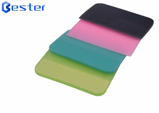 Pink Color Frosted Edge 80A PU Squeegee on Sale for Window Cleaning