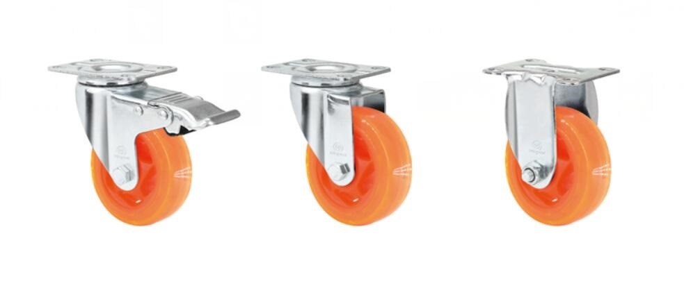 Best Price High Quality PU Caster in 3inch 4inch 5inch for Trolley