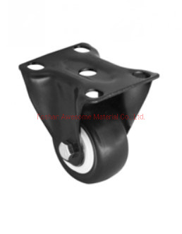 1.5&quot; Small Size Light Duty PU Caster Cart Wheel
