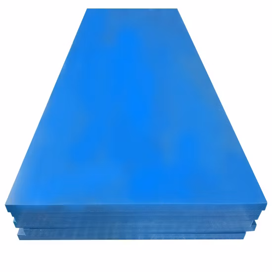 Durable Material Customized Blue Color 100X300cm 0.5mm Thickness PU Sheet
