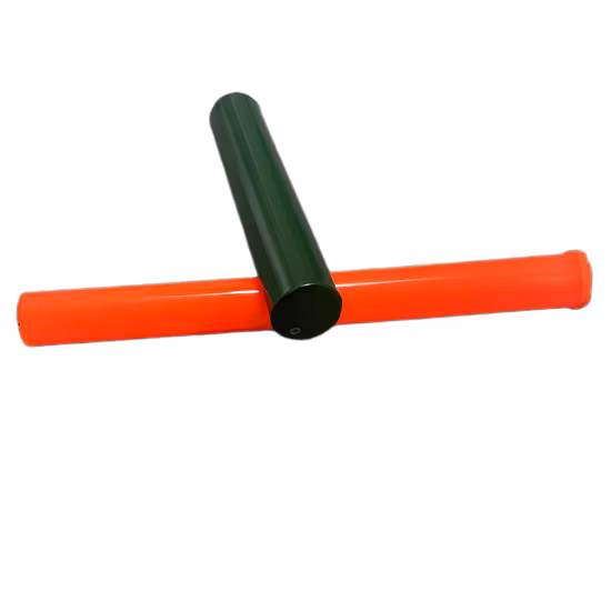 High Quality Elastomer Plastics Dia 60mm Green PU Solid Rod