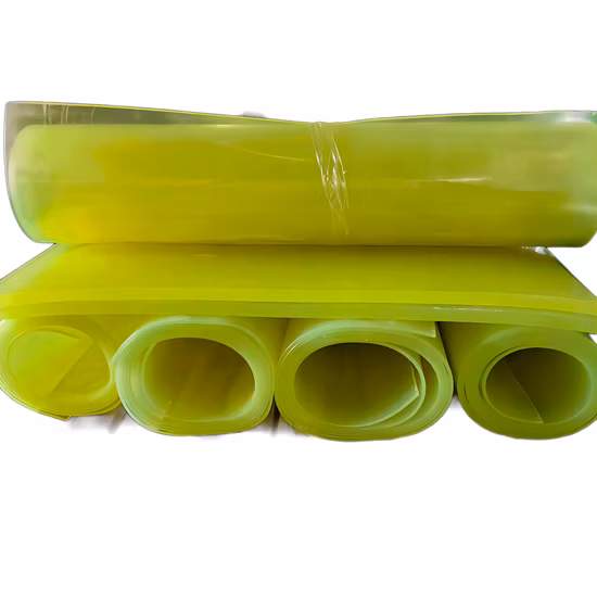 Impact-Absorbing Clear Color 5mm 80A Polyurethane Sheet Factory Sale