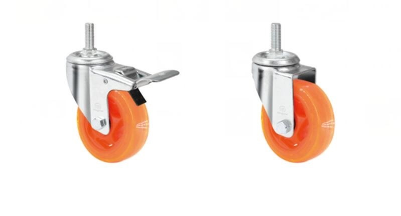Best Price High Quality PU Caster in 3inch 4inch 5inch for Trolley