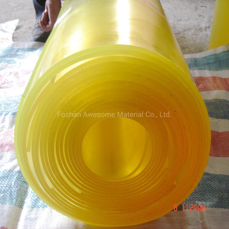 Clear PU Rubber Silicone Wear-Resistant Board Polyurethane Sheet Slice