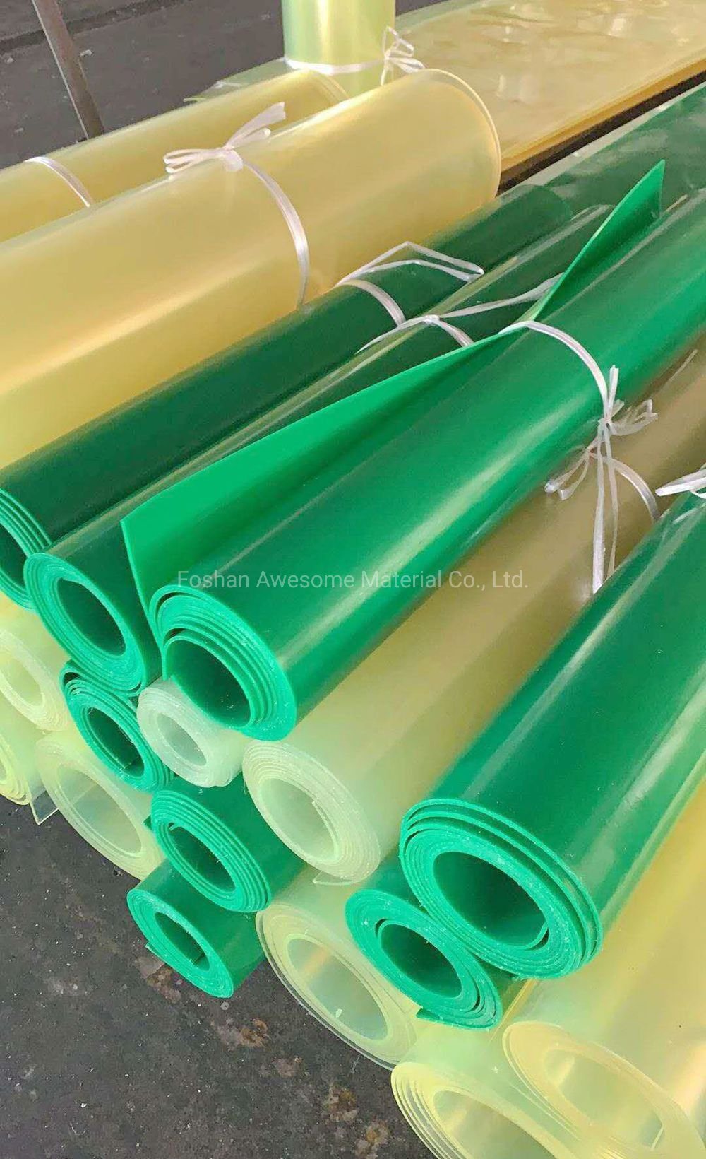 Hot Sale 0.5mm / 1 mm / 2 mm Natural Rubber Polyurethane Plastic Sheet