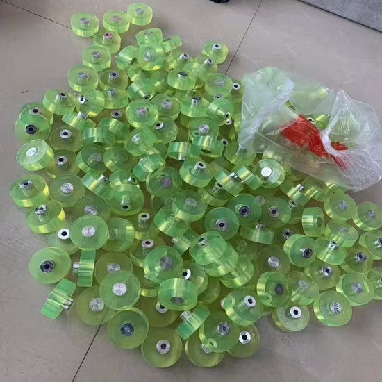 Best Price Small Size PU Rubber Coating Wheel Roller Customized Produced