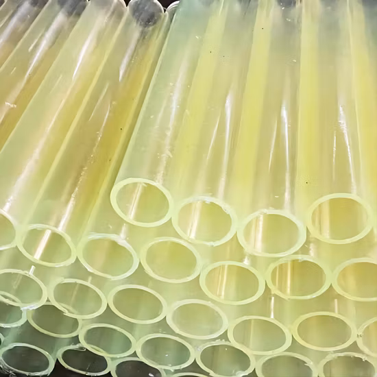 Good Quality Clear Color Solid PU Bar Hollow PU Tube Any Size