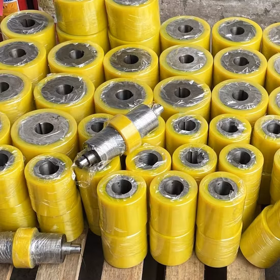 Manufacturers Sell Polyurethane Rubber Roller High Temperature Rubber Roller Custom Specifications
