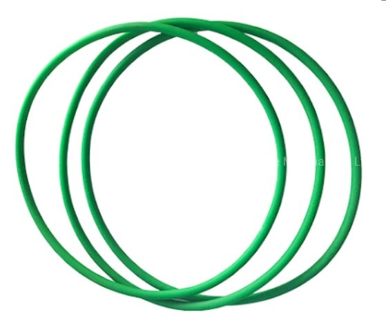 Factory Direct Supply Endless for Food Machine Green Color Rough Surface Polyurethane Belt PU Round Belt