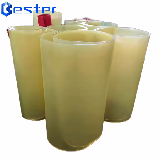 Thickness 2mm Milky Color Elastic Rubber Sheet Plastic Industrial Liners