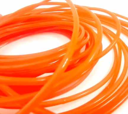 Factory Popular Wholesale TPU Round Orange Color Smooth Conveyor PU Belt
