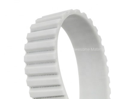 Factory Supply PU Timing Belt White Color