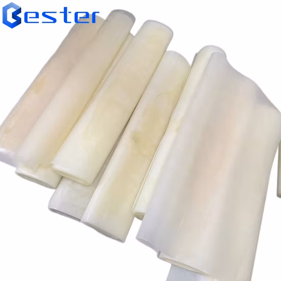 Softy 55A Milky Color Polyurethane Sheet Customized