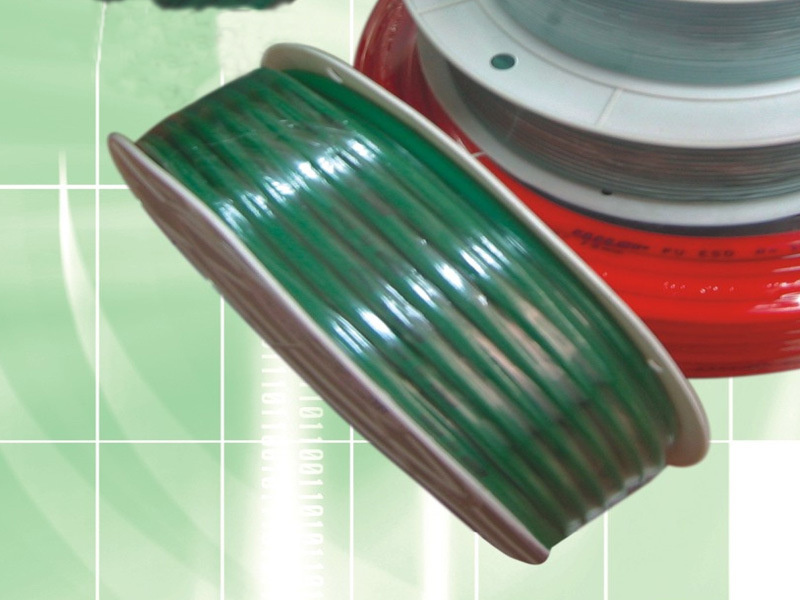 High-Strength Drive for Food Machine Diameter 2-30mm PU Conveyor Round Green Polycord Belt