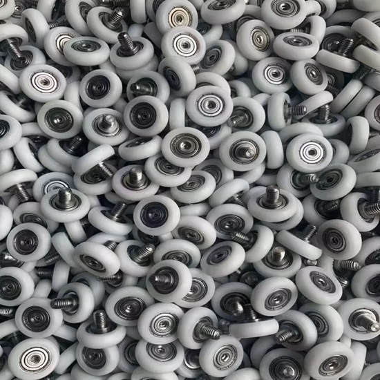 Best Price Small Size PU Rubber Coating Wheel Roller Customized Produced