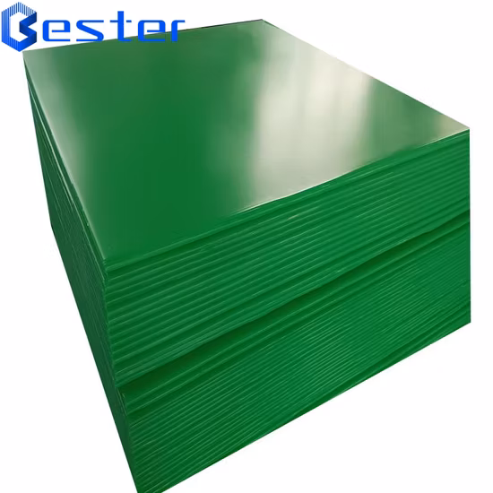 Chemical-Resistant Customized Green Color TPU Sheet 1mm Thickness