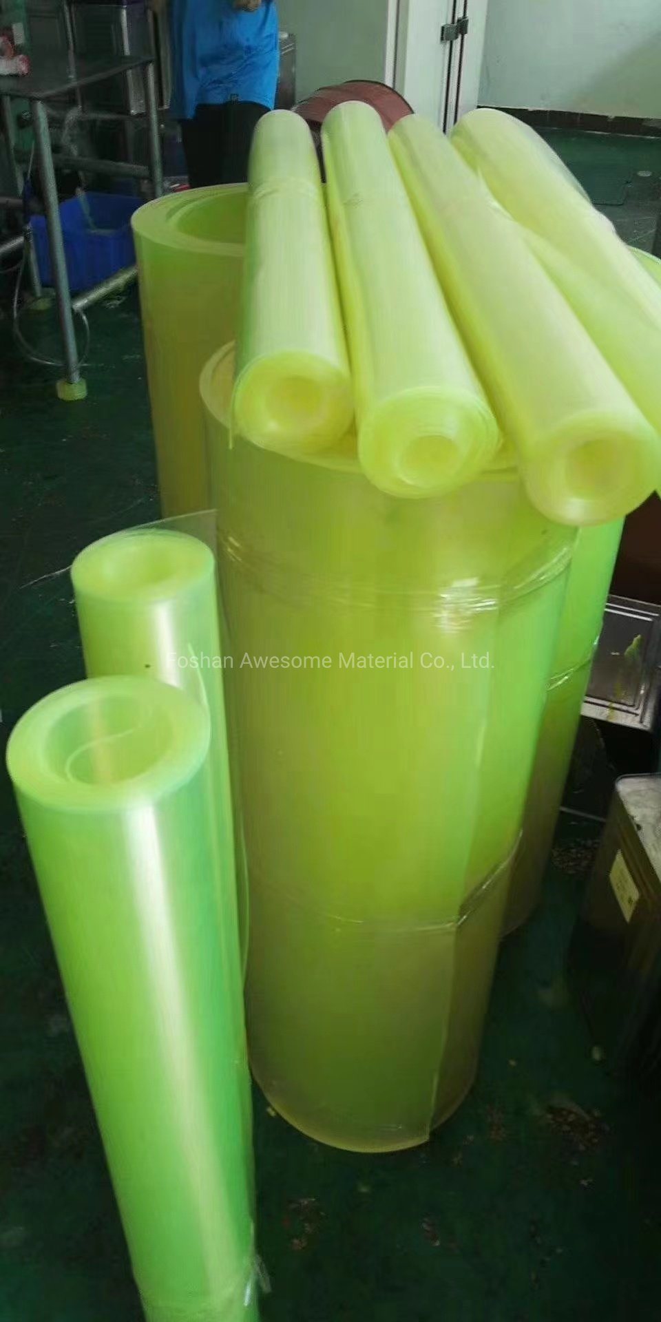 0.5mm Polyurethane Flexible Transparent Natural Raw Material Colored Clear Plastic Flexible Resistant PU Sheet
