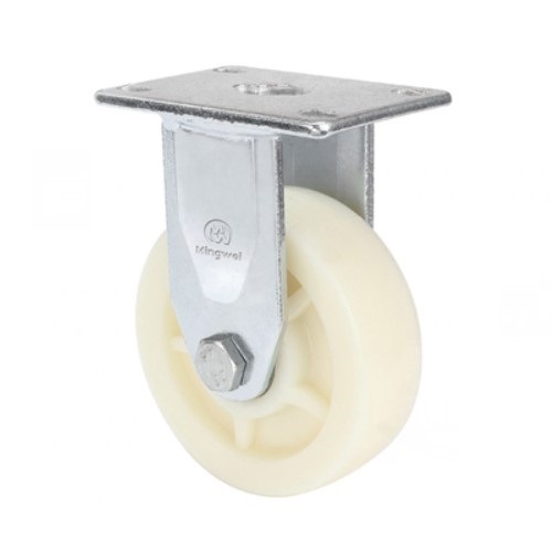 6&quot; Inch White Nylon Heavy Loading Wheel, Nylon Caster