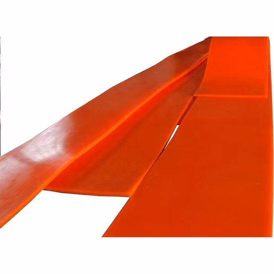 Customized Red Color 85A Thickness 5mm PU Plate Rubber Sheet Factory Made