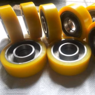 Wholesale Custom PU Coating Bearing Wheel and Rollers 20-98A for Running Equipment