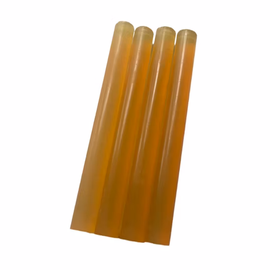 Amber Color 500mm Length 85A PU Solid Bar