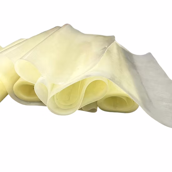Softy 55A Milky Color Polyurethane Sheet Customized