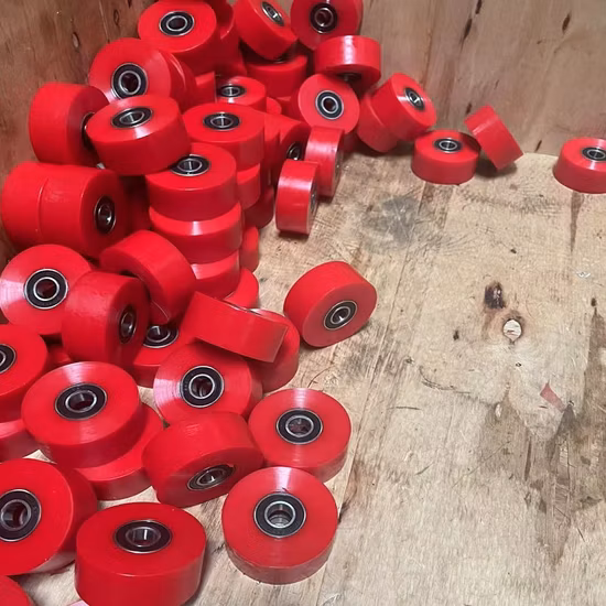 Factory Direct Supply Custom Bearing Coating with PA/PU/Rubber Wheel Roller